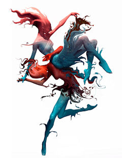 Conditioning with Imagery for Dancers, Book Cover Illustration by Martin Murphy