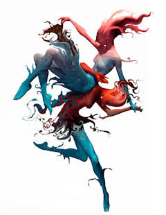 Conditioning with Imagery for Dancers, Book Cover Illustration by Martin Murphy